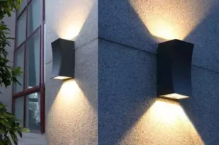نورپردازی نما ساختمان سنگی