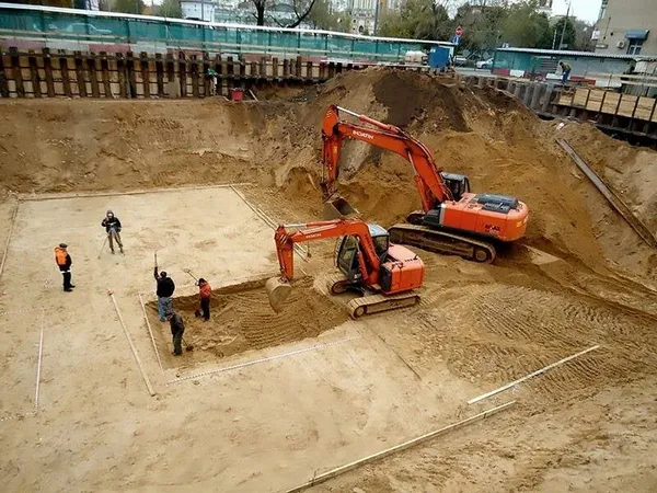 روش های گودبرداری ساختمان