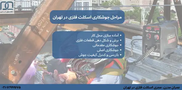 جوشکاری اسکلت در تهران