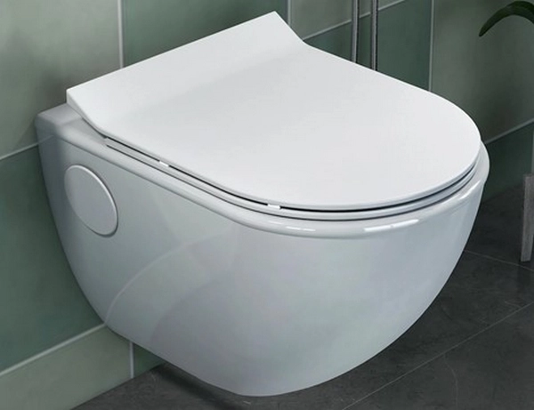 توالت فرنگی دیواری سرامیکی