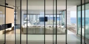 پارتیشن شیشه ای متحرک