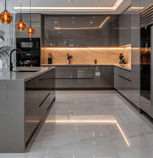 طرح کابینت ممبران برای آشپزخانه کوچک