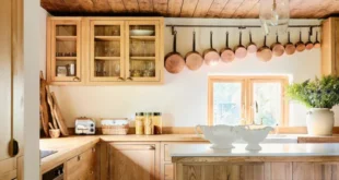 کابینت چوب طبیعی