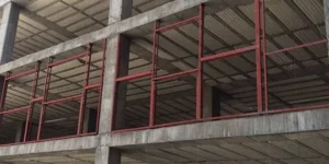 اجرای وال پست با نبشی