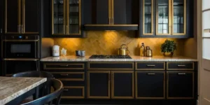 کابینت ممبران مشکی طلایی