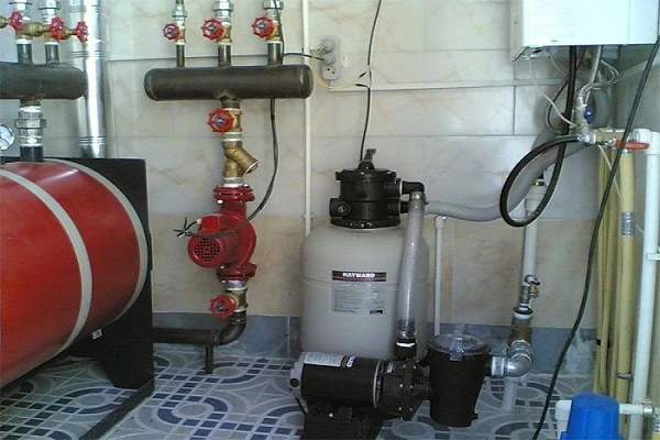 تصفیه خانه استخر 

