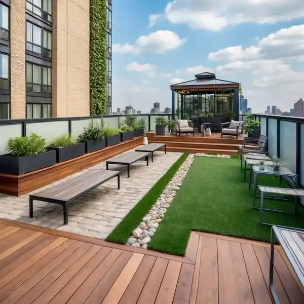 ضوابط طراحی روف گاردن