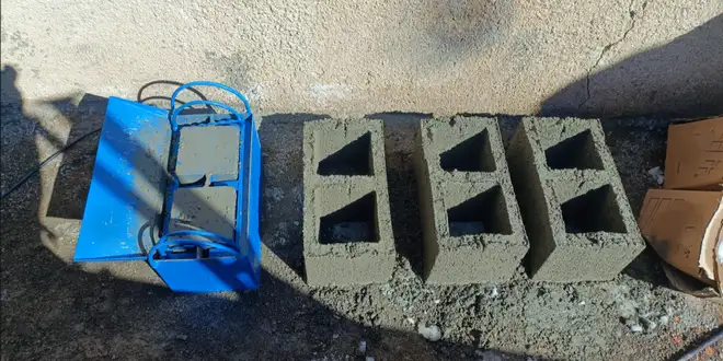 دستگاه بلوک زنی دستی تکی