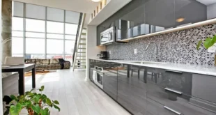 کابینت های گلاس طوسی