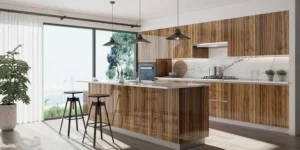 فرق کابینت پلی اورتان با هایگلاس