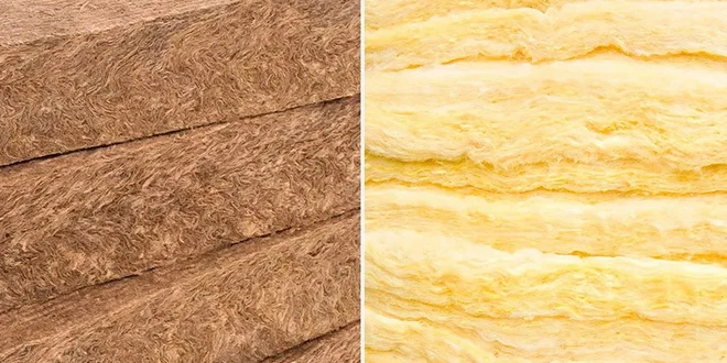 تفاوت پشم سنگ و پشم شیشه