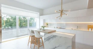 کابینت هایگلاس دو پله