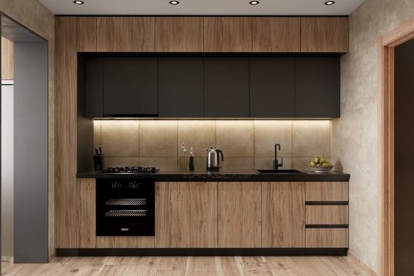 کابینت دودی چوب 