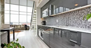 کابینت هایگلاس براق