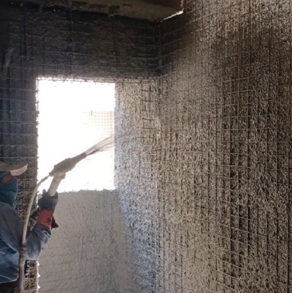 اجرای تری دی پانل شاتکریت