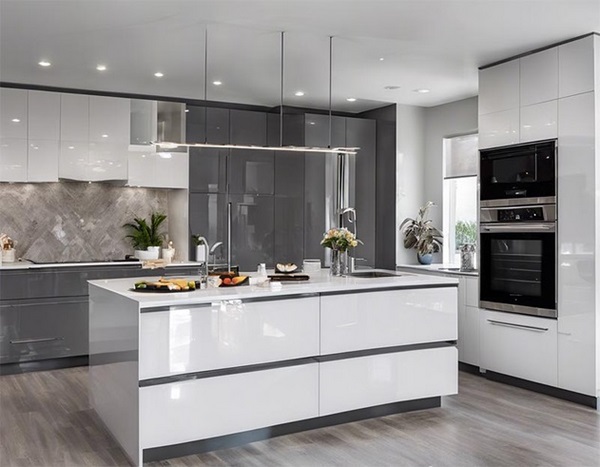 کابینت هایگلاس براق 