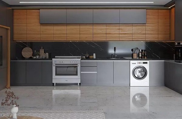 کابینت دودی چوب 