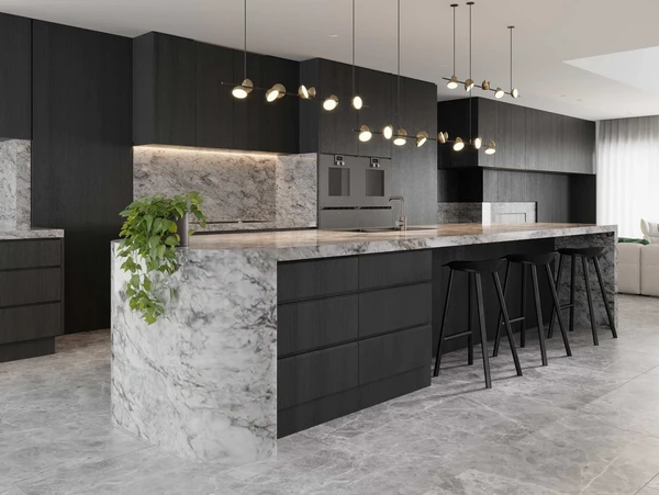 کابینت پولیشی مشکی