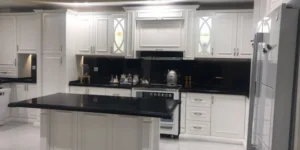 کابینت نئوکلاسیک با روکش پلی اورتان