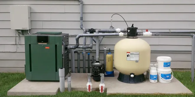 تصفیه خانه استخر کوچک