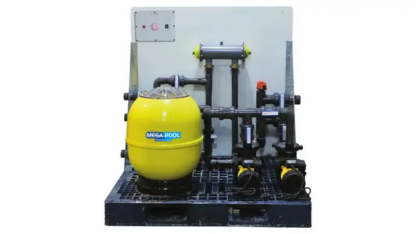 تصفیه خانه استخر کوچک
