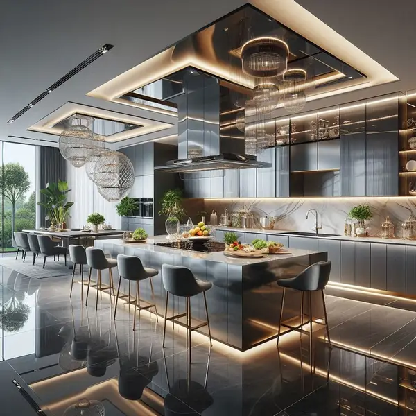 طرح کابینت های گلاس
