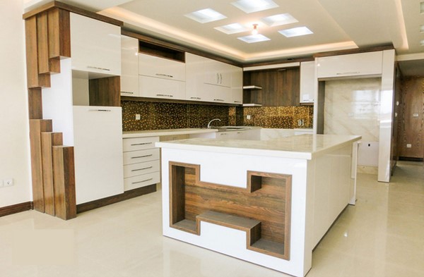 قیمت کابینت چوبی سفید