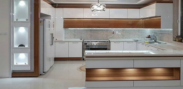 کابینت چوب سفید