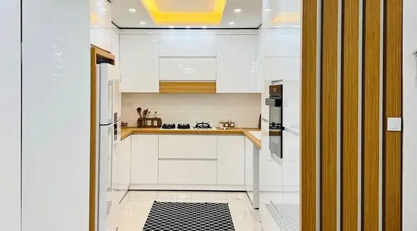 مدل کابینت آشپزخانه کوچک هایگلاس