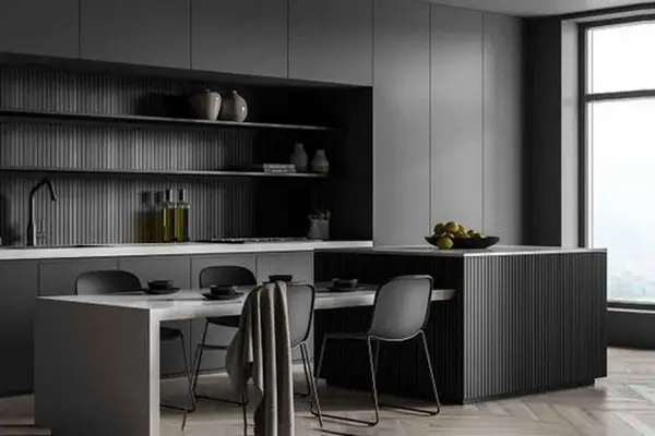 کابینت های گلاس مات یا براق