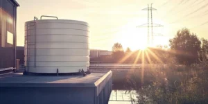 منبع آب ساختمان