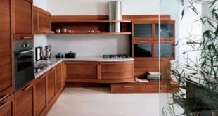 کابینت نئوکلاسیک طرح چوب