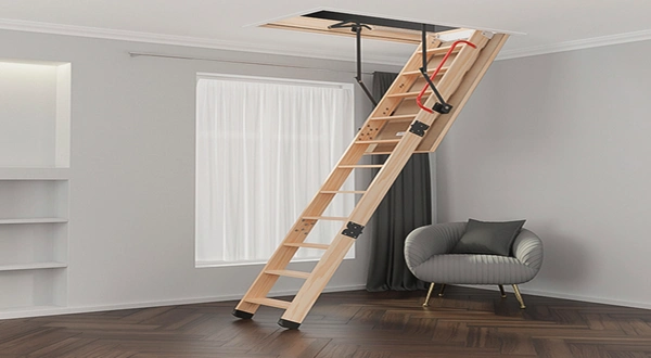 پله جمع شونده انبار