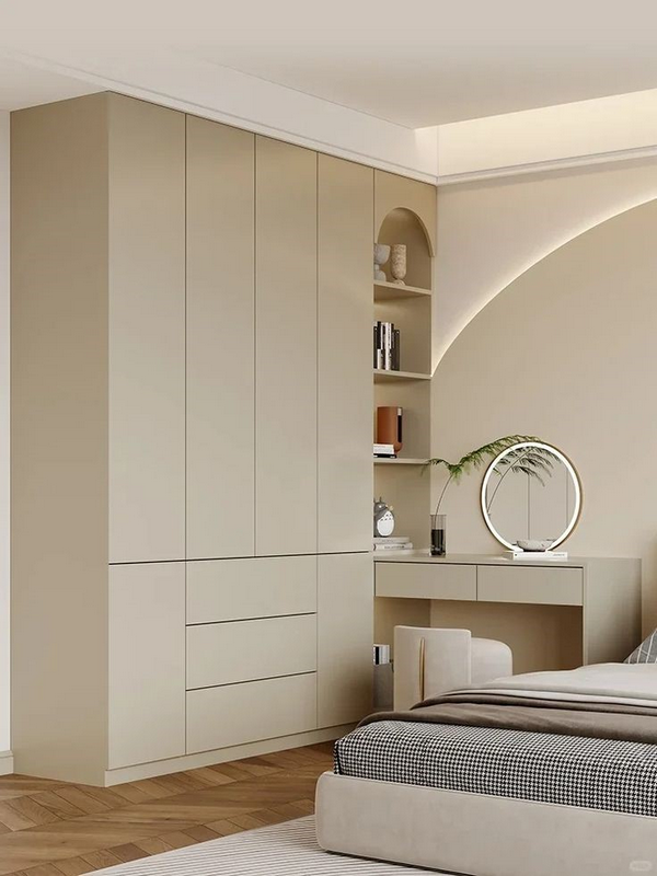 کمد دیواری اتاق خواب کوچک