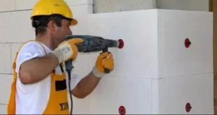 راهنمای تصویری نصب تاسیسات روی دیوار هبلکس