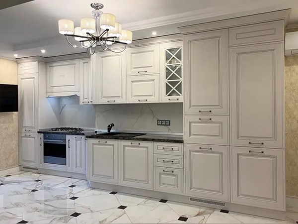 کابینت نئوکلاسیک سفید مات