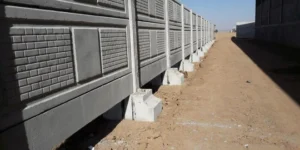 ۵۰ درصد صرفه جویی در زمان با دیوار آماده بتنی