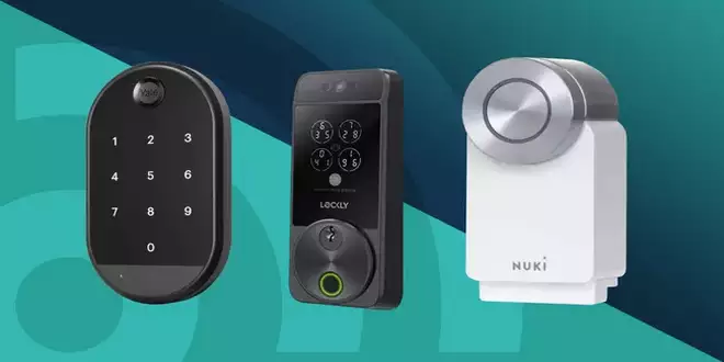 قفل دیجیتال بدون دستگیره