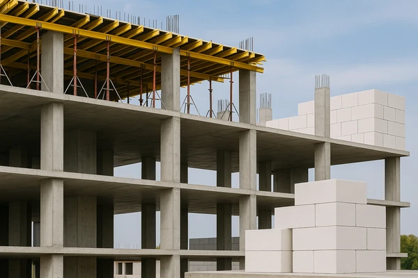 سبک سازی وزن مرده ساختمان با هبلکس