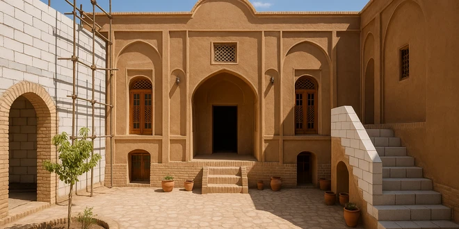 هبلکس در ساخت و بازسازی خانه های سنتی ایران