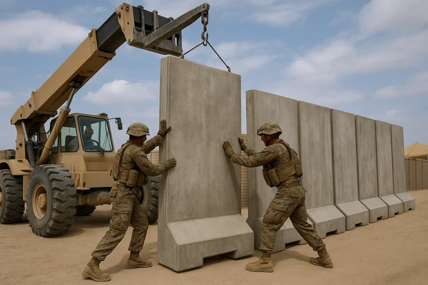 استانداردهای دیوار پیش ساخته برای فضاهای امنیتی و نظامی