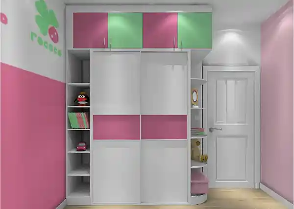 مدل کمد دیواری ریلی اتاق خواب