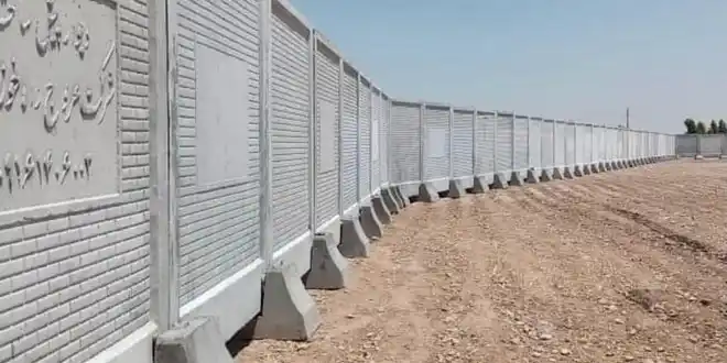 دیوارکشی زمین مسکونی