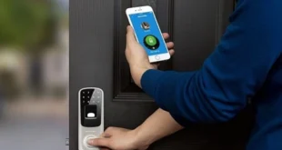 قفل هوشمند درب حیاط