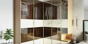 کمد دیواری شیشه ای