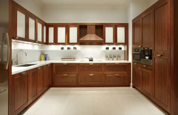 کابینت نئوکلاسیک طرح چوب