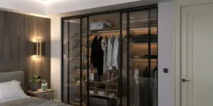 کمد دیواری ریلی اتاق خواب