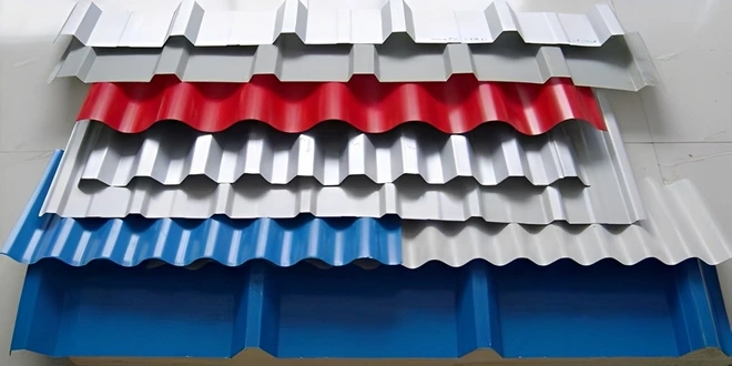 انواع ورق شیروانی رنگی