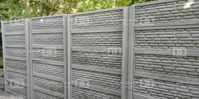 طراحی سفارشی دیوار پیش ساخته باغی