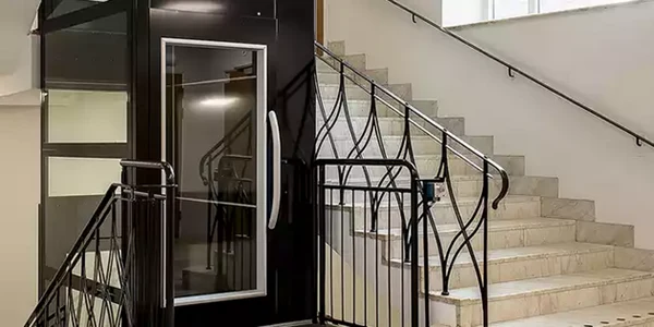 ابعاد استاندارد راه پله و آسانسور